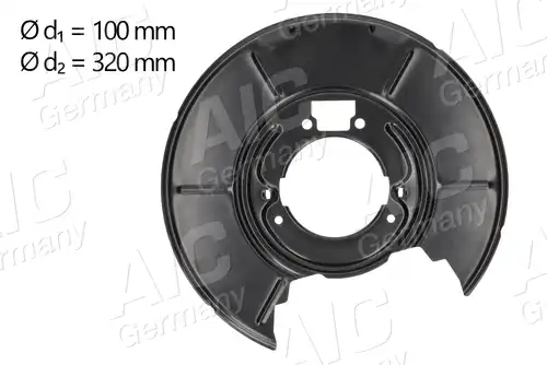 предпазна пластина, спирачни дискове AIC 55498