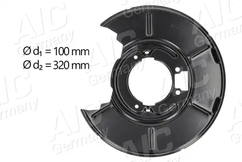 предпазна пластина, спирачни дискове AIC 55499