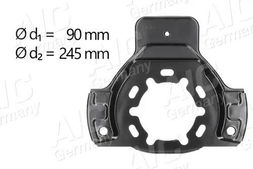 предпазна пластина, спирачни дискове AIC 55500