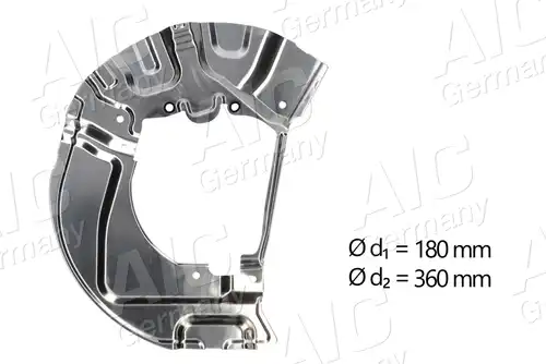 предпазна пластина, спирачни дискове AIC 55503