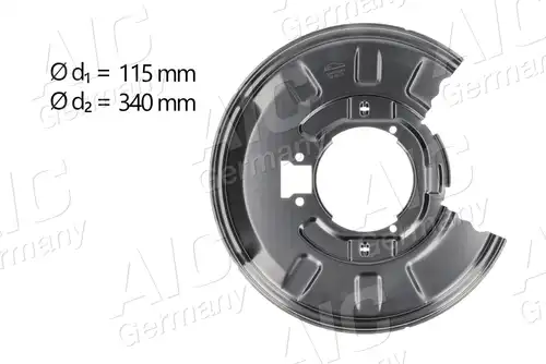 предпазна пластина, спирачни дискове AIC 55910