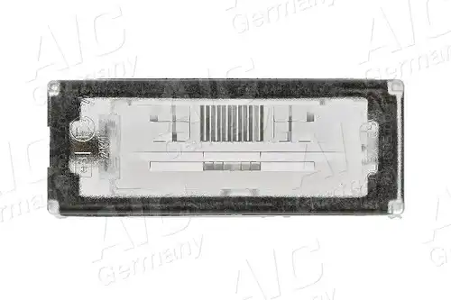 светлини на регистрационния номер AIC 72340