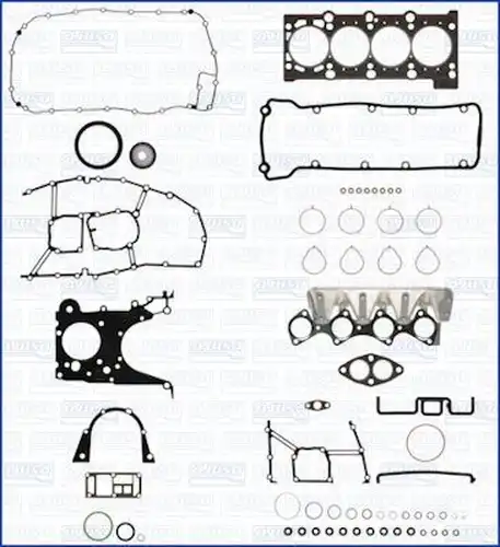 пълен комплект гарнитури, двигател AJUSA 50352600
