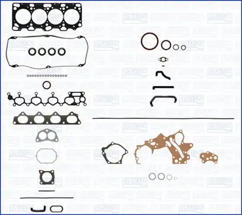 пълен комплект гарнитури, двигател AJUSA 50372900