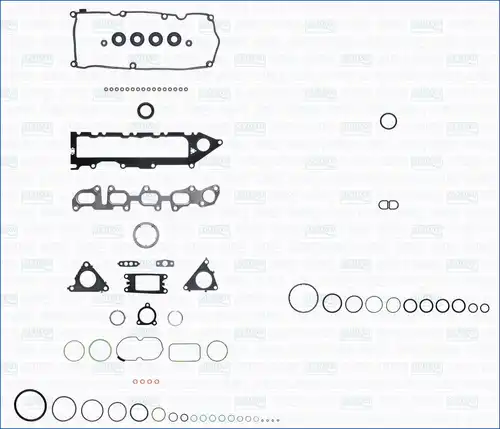 пълен комплект гарнитури, двигател AJUSA 51096300
