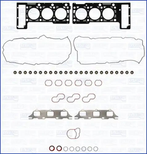 комплект гарнитури, цилиндрова глава AJUSA 52208000
