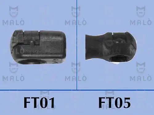 газов амортисьор, багажно/товарно пространство AKRON-MALÒ 1271056