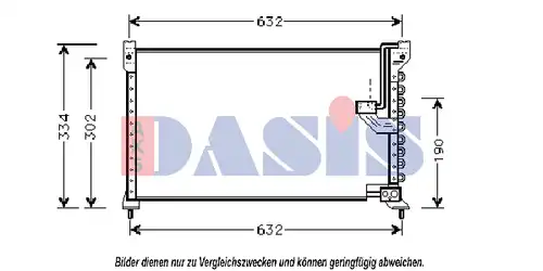 кондензатор, климатизация AKS DASIS 102030N