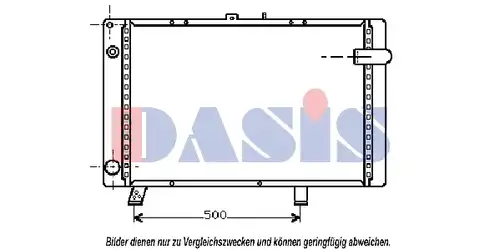 воден радиатор AKS DASIS 160680N