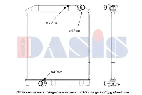 воден радиатор AKS DASIS 210259N