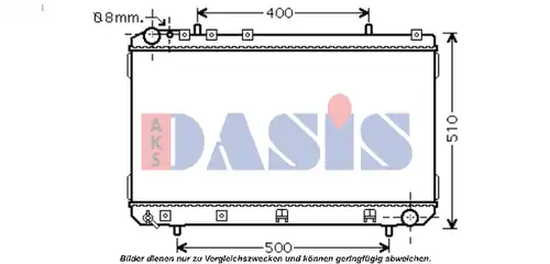 воден радиатор AKS DASIS 520105N