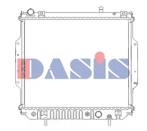 воден радиатор AKS DASIS 520146N