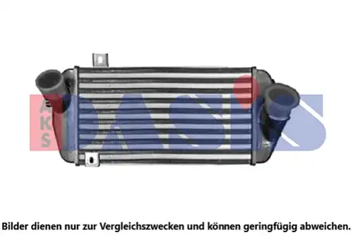интеркулер (охладител за въздуха на турбината) AKS DASIS 567027N