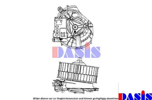 вентилатор вътрешно пространство AKS DASIS 742000N