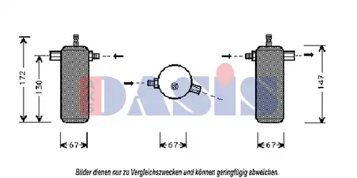 изсушител, климатизация AKS DASIS 800263N