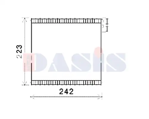 изпарител, климатична система AKS DASIS 820377N