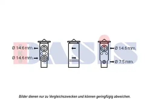разширителен клапан, климатизация AKS DASIS 840199N