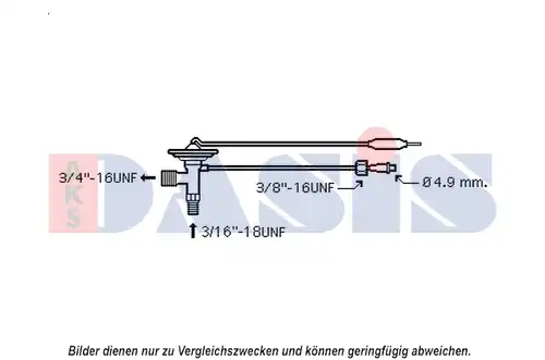 разширителен клапан, климатизация AKS DASIS 840208N
