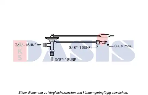 разширителен клапан, климатизация AKS DASIS 840213N