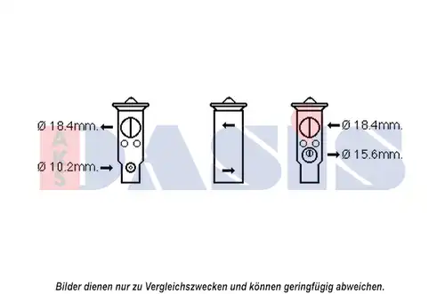 разширителен клапан, климатизация AKS DASIS 840214N