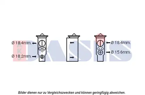 разширителен клапан, климатизация AKS DASIS 840218N