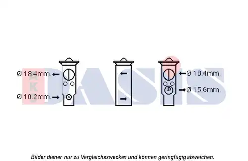 разширителен клапан, климатизация AKS DASIS 840221N