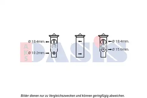 разширителен клапан, климатизация AKS DASIS 840239N