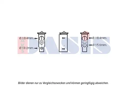 разширителен клапан, климатизация AKS DASIS 840244N