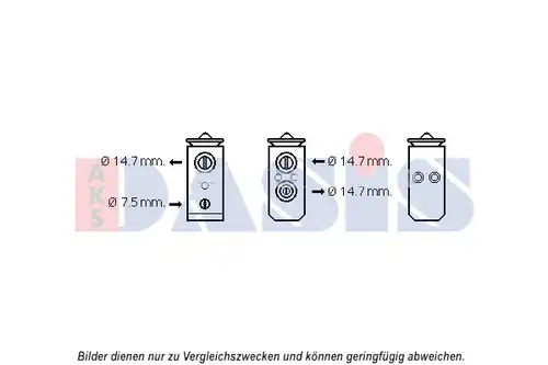 разширителен клапан, климатизация AKS DASIS 840246N