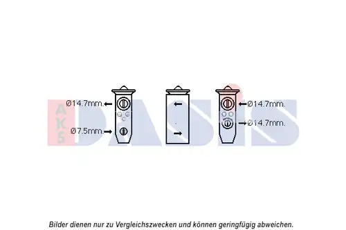 разширителен клапан, климатизация AKS DASIS 840247N