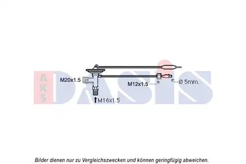 разширителен клапан, климатизация AKS DASIS 840248N