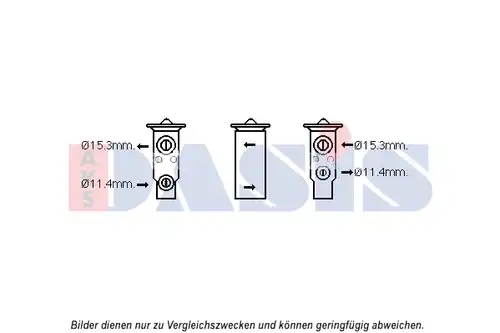 разширителен клапан, климатизация AKS DASIS 840253N