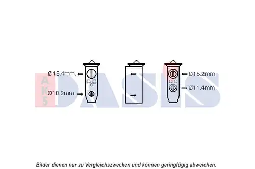 разширителен клапан, климатизация AKS DASIS 840255N
