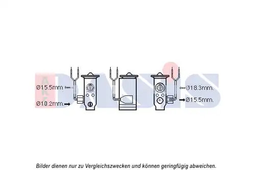 разширителен клапан, климатизация AKS DASIS 840256N
