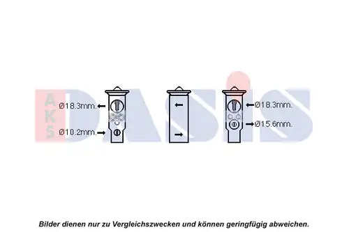 разширителен клапан, климатизация AKS DASIS 840288N