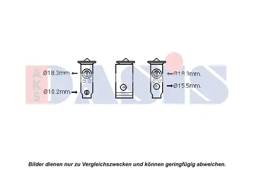разширителен клапан, климатизация AKS DASIS 840289N