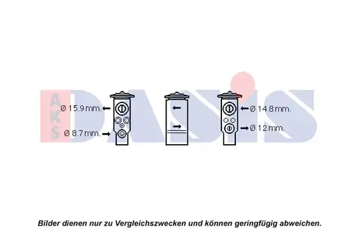 разширителен клапан, климатизация AKS DASIS 840298N
