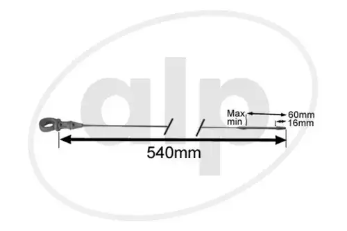 пръчка за измерване нивото на маслото alp ALP-005026