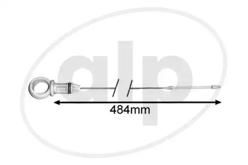 пръчка за измерване нивото на маслото alp ALP-005223