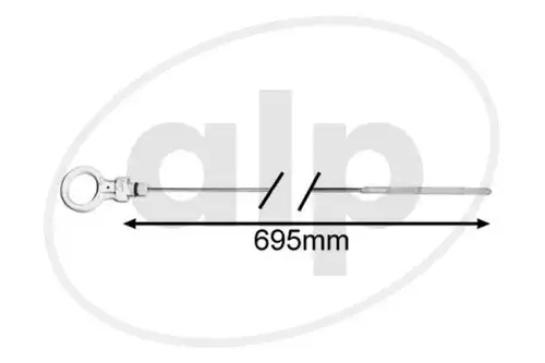 пръчка за измерване нивото на маслото alp ALP-005781