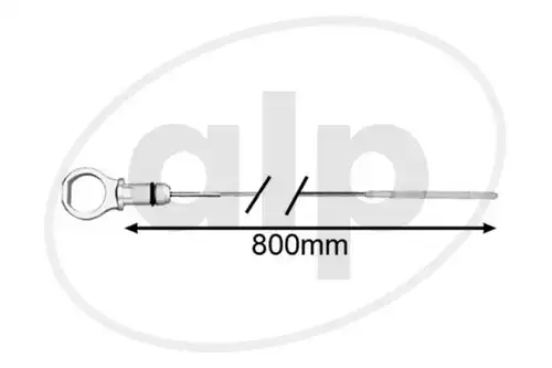 пръчка за измерване нивото на маслото alp ALP-005794