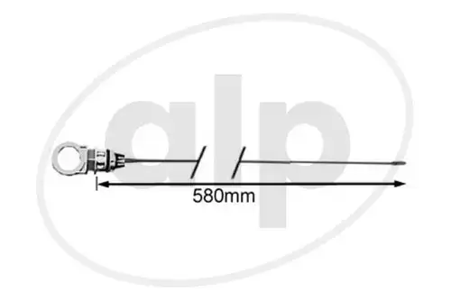 пръчка за измерване нивото на маслото alp ALP-006179