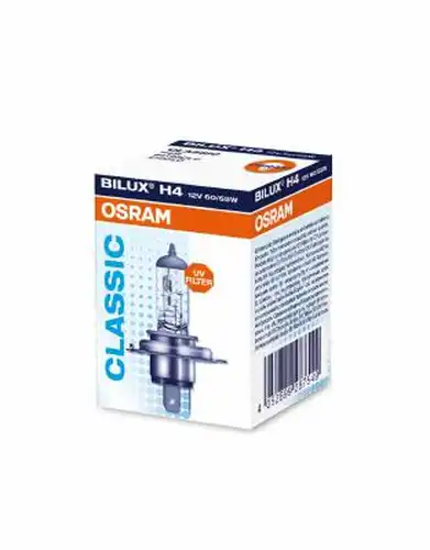 крушка с нагреваема жичка, фар за дълги светлини ams-OSRAM 64193CLC