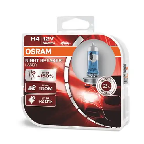 крушка с нагреваема жичка, фар за дълги светлини ams-OSRAM 64193NL-HCB