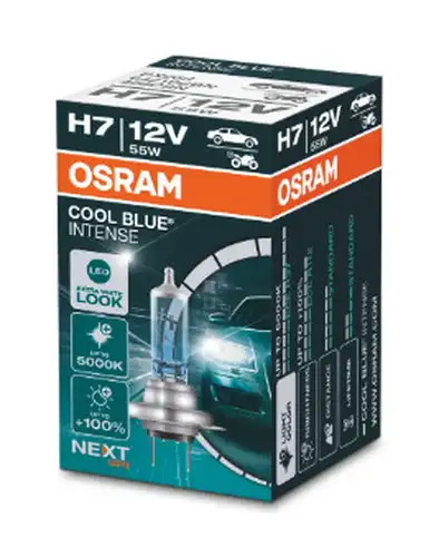 крушка с нагреваема жичка, фар за дълги светлини ams-OSRAM 64210CBN