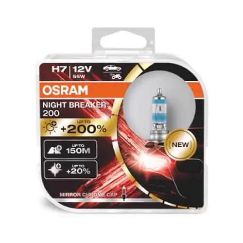 крушка с нагреваема жичка, фар за дълги светлини ams-OSRAM 64210NB200-HCB