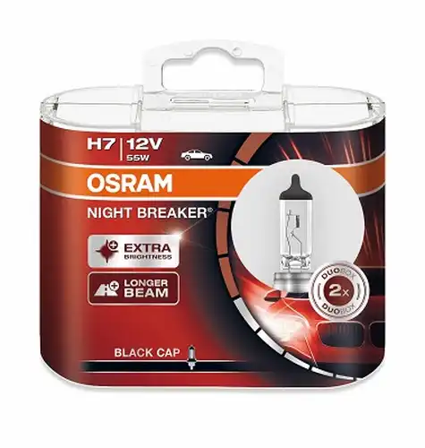 крушка с нагреваема жичка, фар за дълги светлини ams-OSRAM 64210NB-HCB