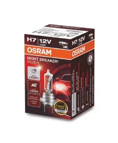 крушка с нагреваема жичка, фар за дълги светлини ams-OSRAM 64210NBS