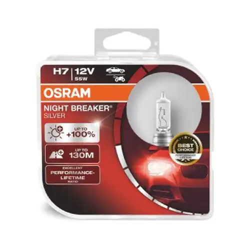 крушка с нагреваема жичка, фар за дълги светлини ams-OSRAM 64210NBS-HCB