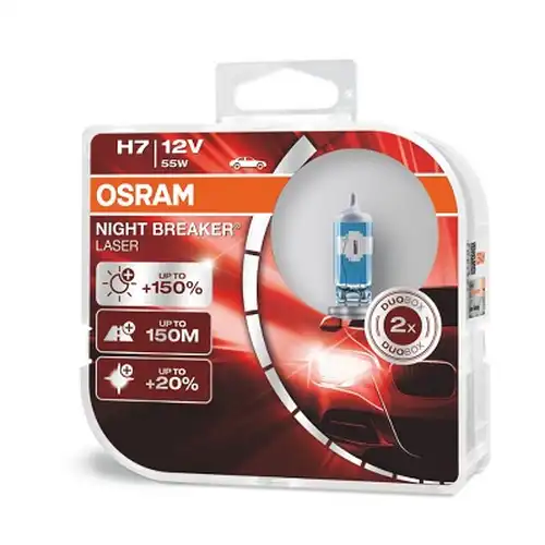 крушка с нагреваема жичка, фар за дълги светлини ams-OSRAM 64210NL-HCB